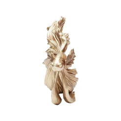 KARE Design Déco Poisson Combattant 34cm Doré ^ Déco