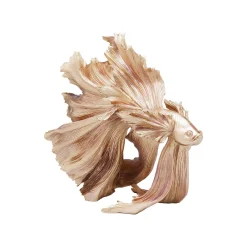 KARE Design Déco Poisson Combattant Doré 63cm ^ Déco