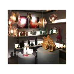 KARE Design Déco Poisson Combattant Doré 63cm ^ Déco