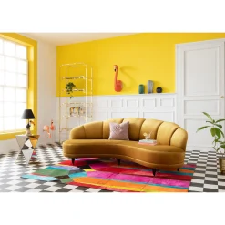 KARE Design Déco Rhino Blanc Coulées De Peinture 55cm ^ Déco