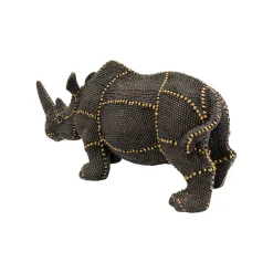 KARE Design Déco Rhino Perles 26cm ^ Déco