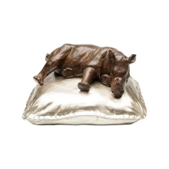 KARE Design Déco Rhinocéros Endormi ^ Déco