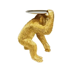 KARE Design Déco Singe Chimpanzé Majordome Doré ^ Déco