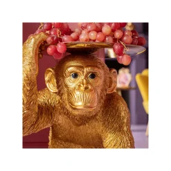 KARE Design Déco Singe Chimpanzé Majordome Doré ^ Déco