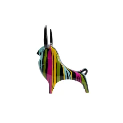 KARE Design Déco Taureau Noir Coulées De Peinture ^ Déco