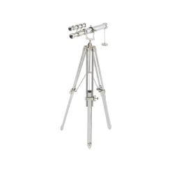 KARE Design Déco Télescope Argenté 125cm ^ Déco