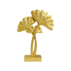 KARE Design Déco Trio Feuilles De Ginkgo Dorées ^ Déco