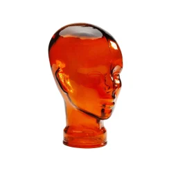 KARE Design Déco Tête Transparente Orange ^ Déco