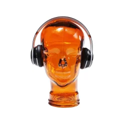KARE Design Déco Tête Transparente Orange ^ Déco