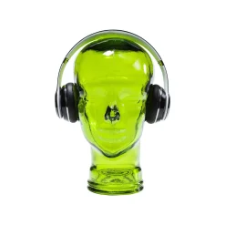 KARE Design Déco Tête Transparente Verte ^ Déco