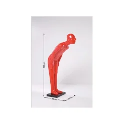 KARE Design Déco Welcome Guest XL Rouge ^ Déco