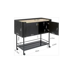 KARE Design Desserte De Bar Milano ^ Table D'Appoint & De Chevet|Bar & Tabouret De Bar
