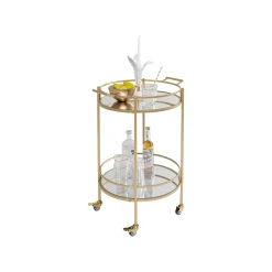 KARE Design Desserte Emilia Dorée ^ Table D'Appoint & De Chevet