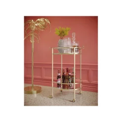 KARE Design Desserte Emilia Dorée ^ Table D'Appoint & De Chevet
