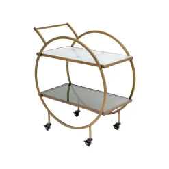 KARE Design Desserte Loft Laiton ^ Table D'Appoint & De Chevet