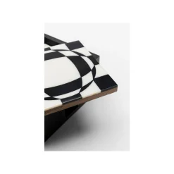 KARE Design Dessous De Verre Miracle Noirs Et Blancs Set De 6 ^ Vaisselle
