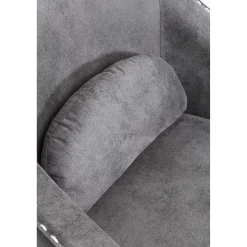 KARE Design Fauteuil à Bascule Swing Ritmo Vintage Gris ^ Fauteuil