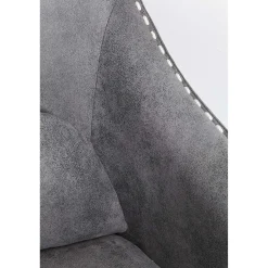 KARE Design Fauteuil à Bascule Swing Ritmo Vintage Gris ^ Fauteuil