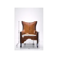 KARE Design Fauteuil à Oreilles Denver ^ Fauteuil