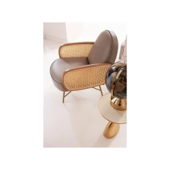 KARE Design Fauteuil Bahia Gris ^ Fauteuil