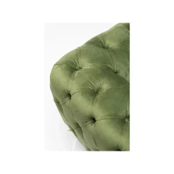 KARE Design Fauteuil Bellissima Velours Vert ^ Fauteuil