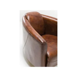 KARE Design Fauteuil Cigar Lounge Cuir Vintage ^ Fauteuil