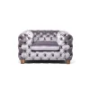 KARE Design Fauteuil Desire Velours Gris ^ Fauteuil