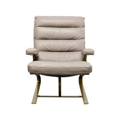 KARE Design Fauteuil Et Repose-pieds Novel ^ Fauteuil
