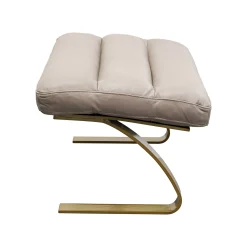 KARE Design Fauteuil Et Repose-pieds Novel ^ Fauteuil