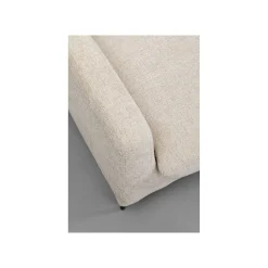 KARE Design Fauteuil Et Repose-pieds Quinn Beige ^ Fauteuil