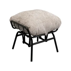 KARE Design Fauteuil Et Repose-pieds Vienna Swing Beige ^ Fauteuil