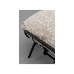 KARE Design Fauteuil Et Repose-pieds Vienna Swing Beige ^ Fauteuil