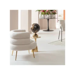 KARE Design Fauteuil Livelli Crème ^ Fauteuil