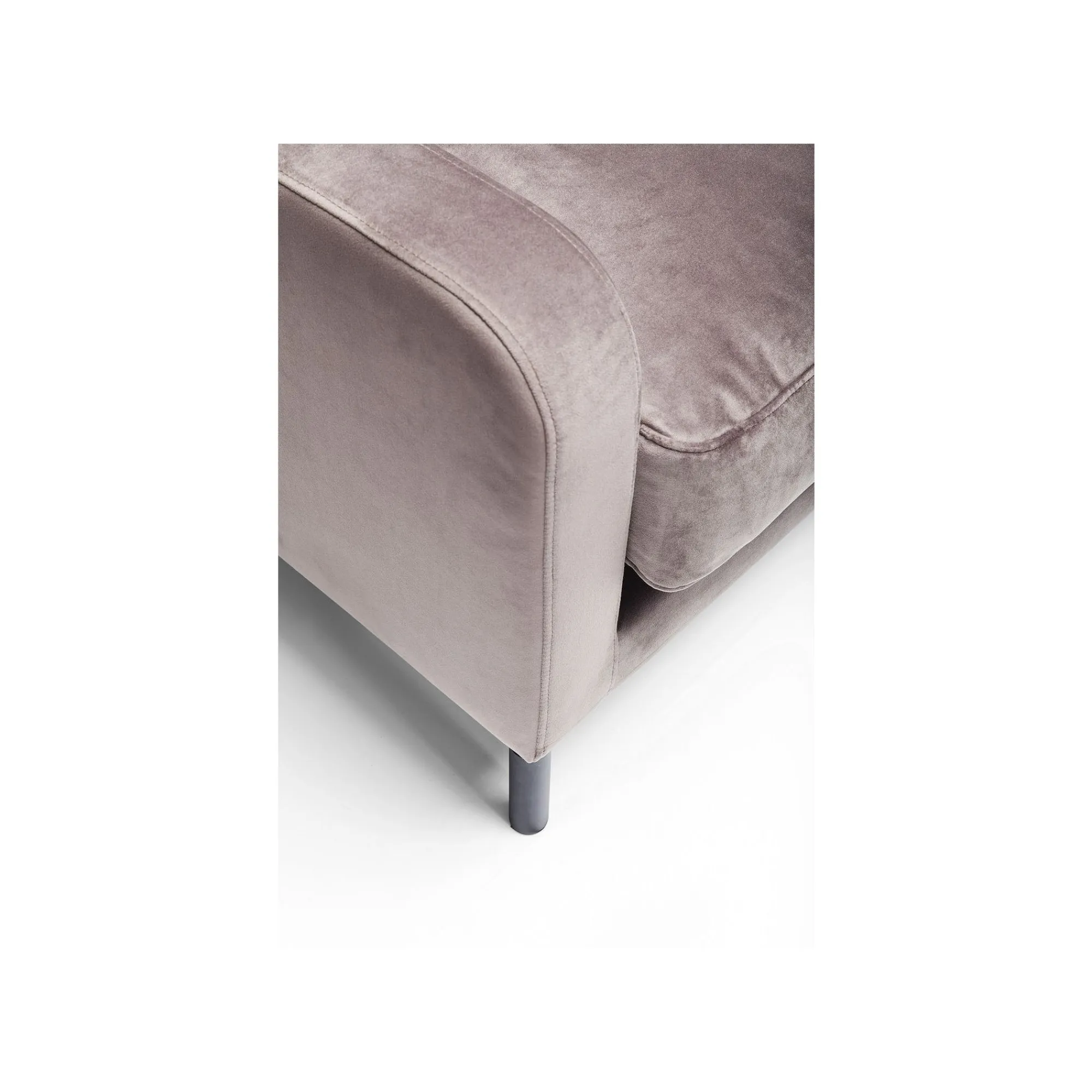 KARE Design Fauteuil Lullaby Velours Taupe ^ Fauteuil