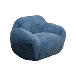 KARE Design Fauteuil Mika 115cm Bleu ^ Fauteuil