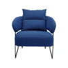 KARE Design Fauteuil Peppo Bleu ^ Fauteuil