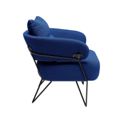 KARE Design Fauteuil Peppo Bleu ^ Fauteuil