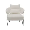 KARE Design Fauteuil Peppo Crème ^ Fauteuil