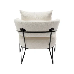 KARE Design Fauteuil Peppo Crème ^ Fauteuil
