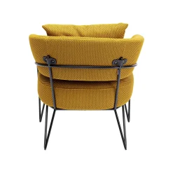 KARE Design Fauteuil Peppo Jaune ^ Fauteuil