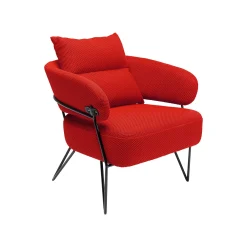 KARE Design Fauteuil Peppo Rouge ^ Fauteuil