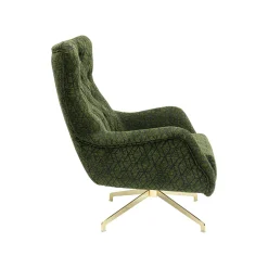 KARE Design Fauteuil Pivotant Bellini Vert ^ Fauteuil