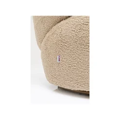 KARE Design Fauteuil Pivotant Carella Taupe ^ Fauteuil