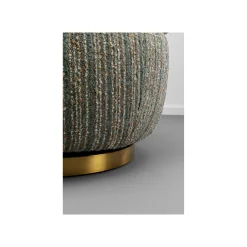 KARE Design Fauteuil Pivotant Couture Vert ^ Fauteuil