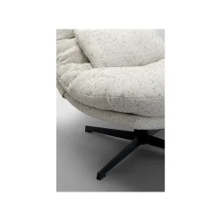 KARE Design Fauteuil Pivotant Et Repose-pieds Columbia ^ Fauteuil