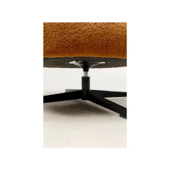 KARE Design Fauteuil Pivotant Fuzzy Marron ^ Fauteuil