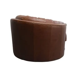 KARE Design Fauteuil Pivotant Music Hall Marron ^ Fauteuil