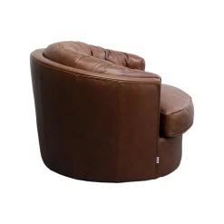 KARE Design Fauteuil Pivotant Music Hall Marron ^ Fauteuil