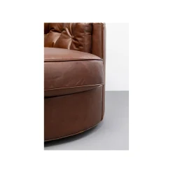 KARE Design Fauteuil Pivotant Music Hall Marron ^ Fauteuil