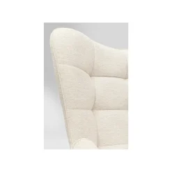 KARE Design Fauteuil Pivotant Oscar Crème ^ Fauteuil|Chaise De Bureau